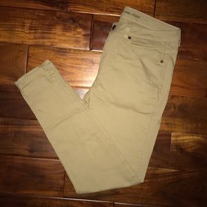 Michael Kors Tan Skinny Jeans